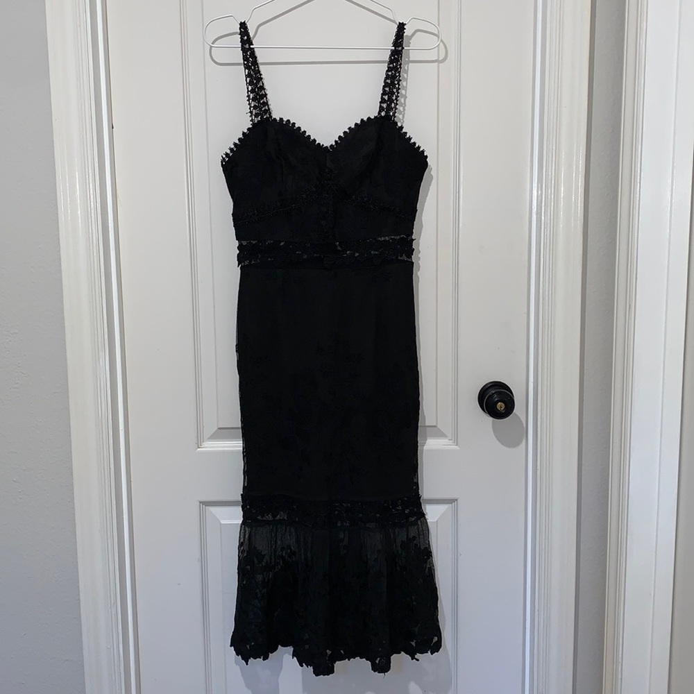Pretty little thing black dress